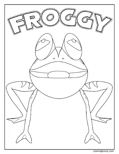 Trang Tô Màu Froggy Sonic