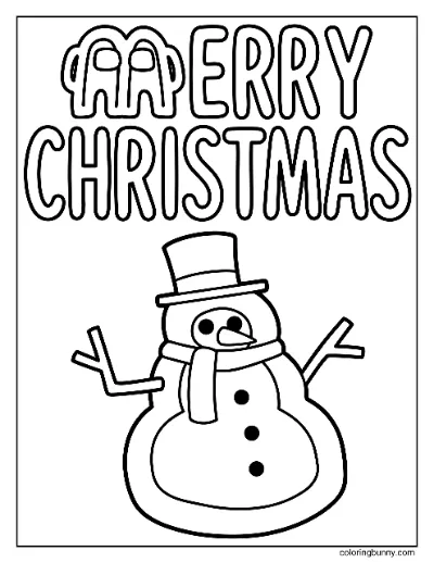 Trang Tô Màu Mũ Bông Tuyết Among Us Giáng Sinh Vui Vẻ